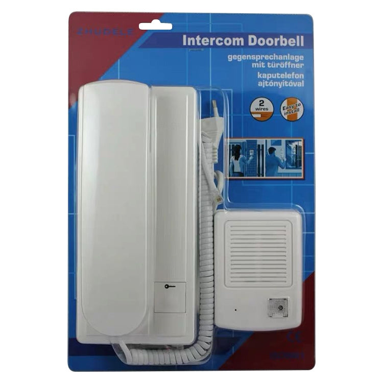 GF-808 Wired Non-visual Single-family Intercom Doorbell GF-808 Wired Non-visual Single-family Intercom Doorbell